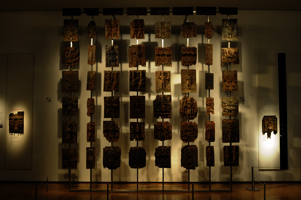 Benin Bronzes in the British Museum in London