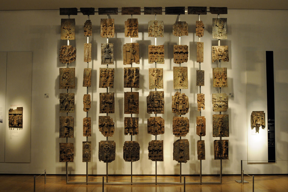 Benin Bronzes in the British Museum in London